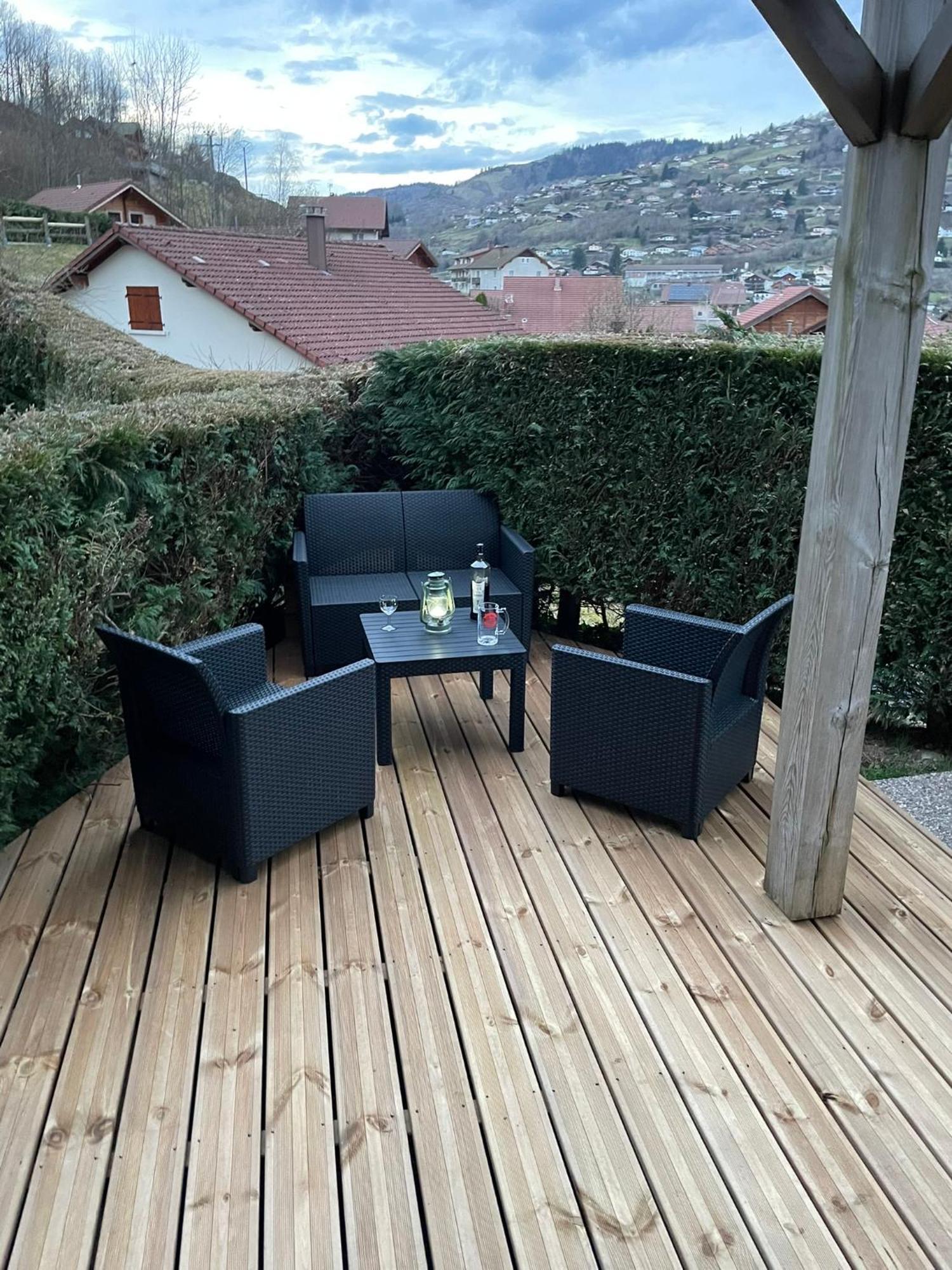 Cocon Des Chaumes Daire La Bresse Dış mekan fotoğraf